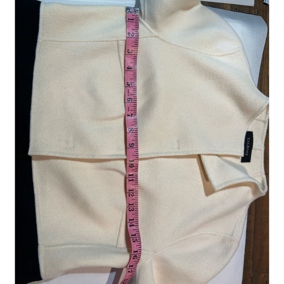 Talbot Black and Ivory Short Wool Jacket Size 2 XS/S - Picture 5 of 11